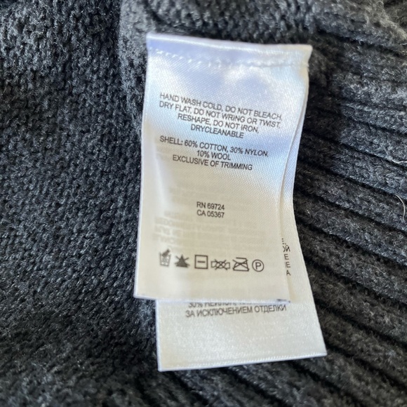 COLUMBIA | Cowl neck| Sweater | Dark grey | Medium - Picture 6 of 6